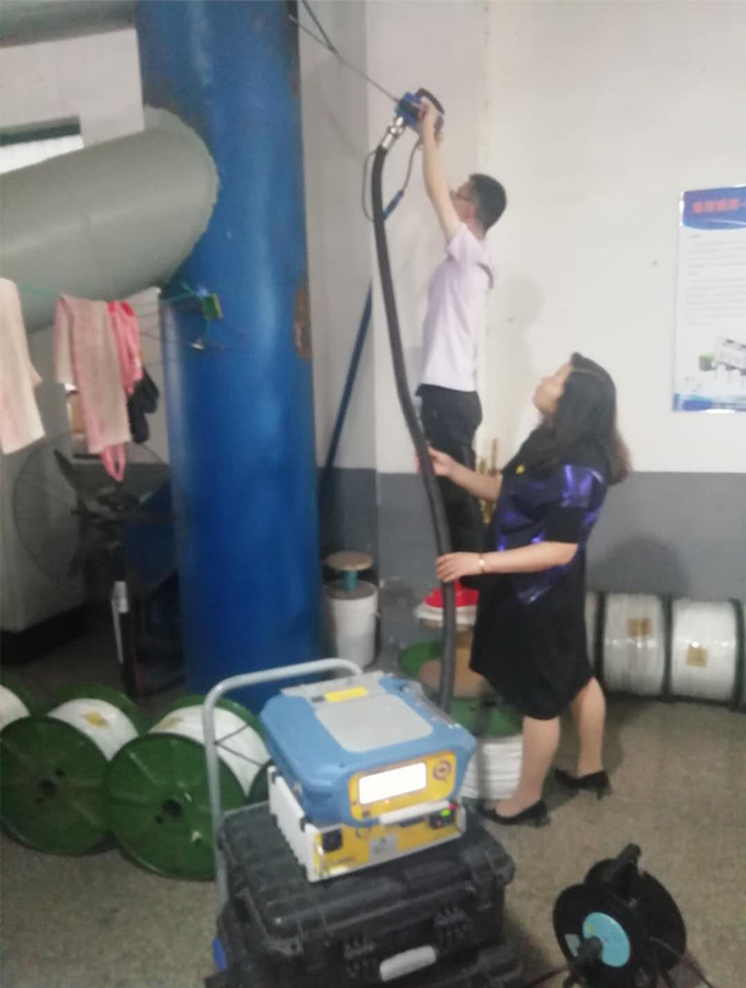 江蘇省環科院做高溫電纜行業非甲烷總烴排放測試